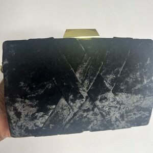 Charming Charlie Handbag/Clutch in Black NWOT